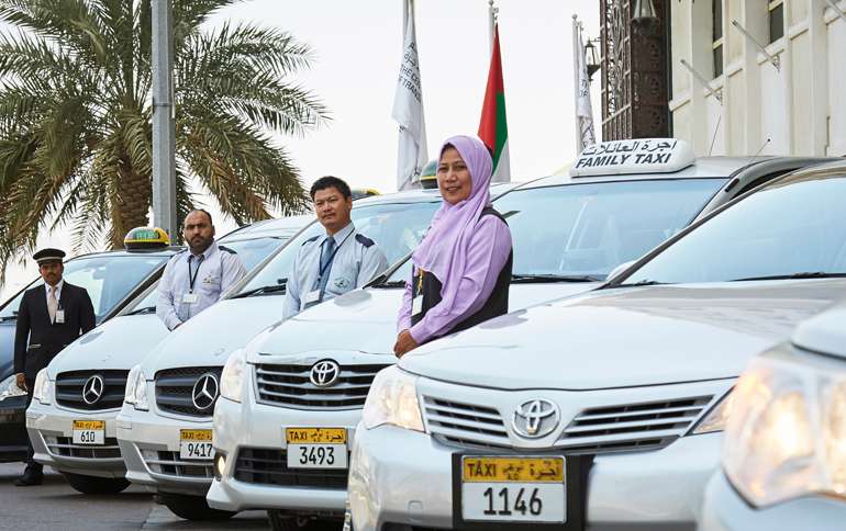 abu dhabi taxi